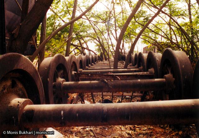 مصنع الخط الحديدي الحجازي البائد Osmanlı trenler Fabrikası