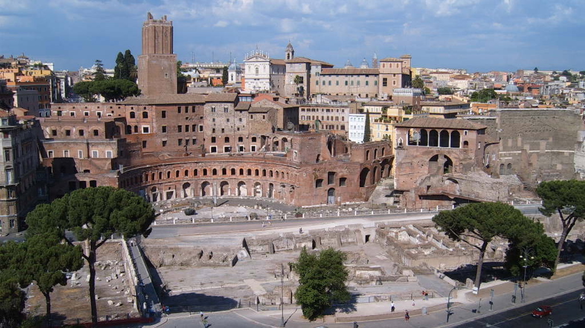 العمارة العربية في مدينة روما: أپولّودور الدمشقي
