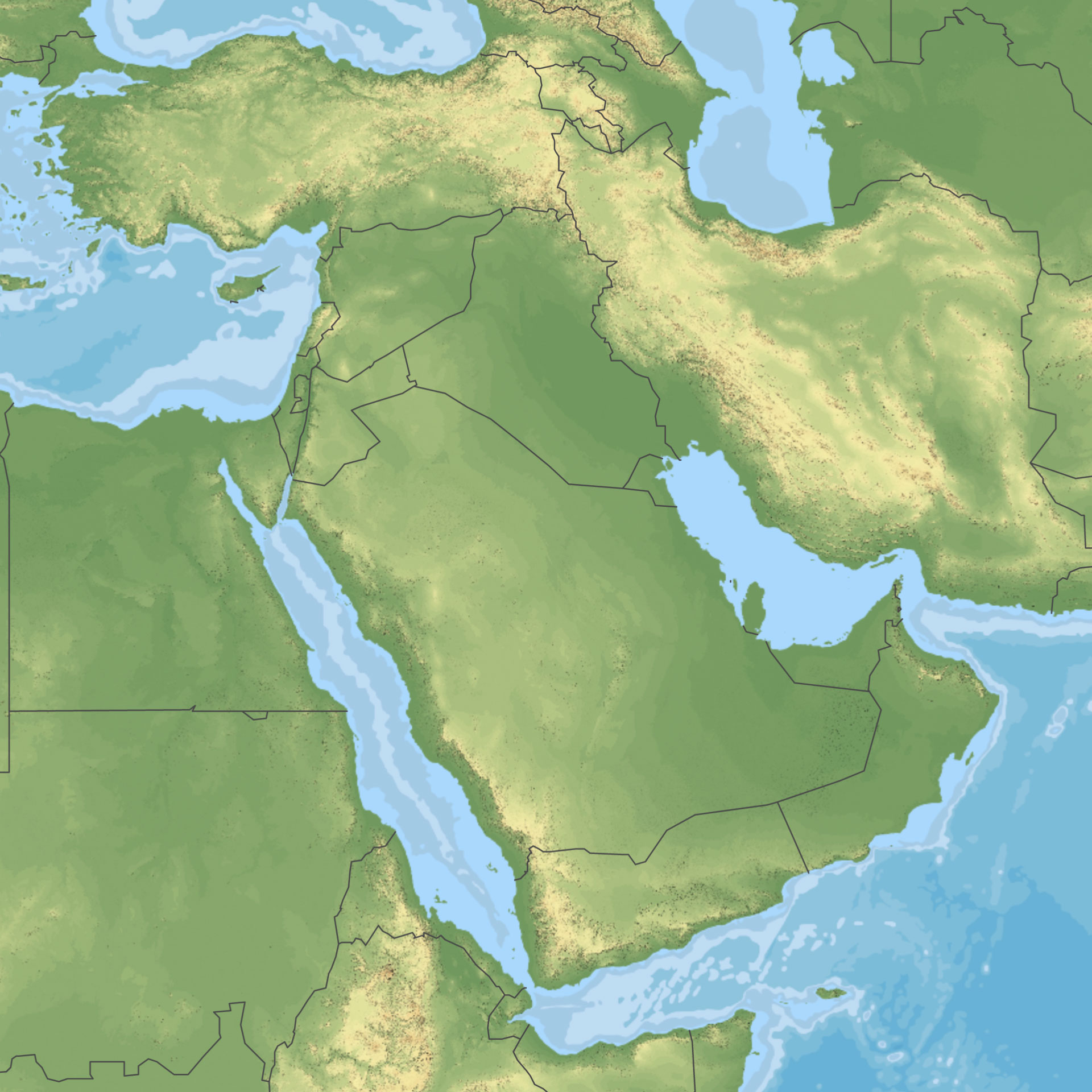 الأسماء القديمة لبلدان الشرق الأوسط