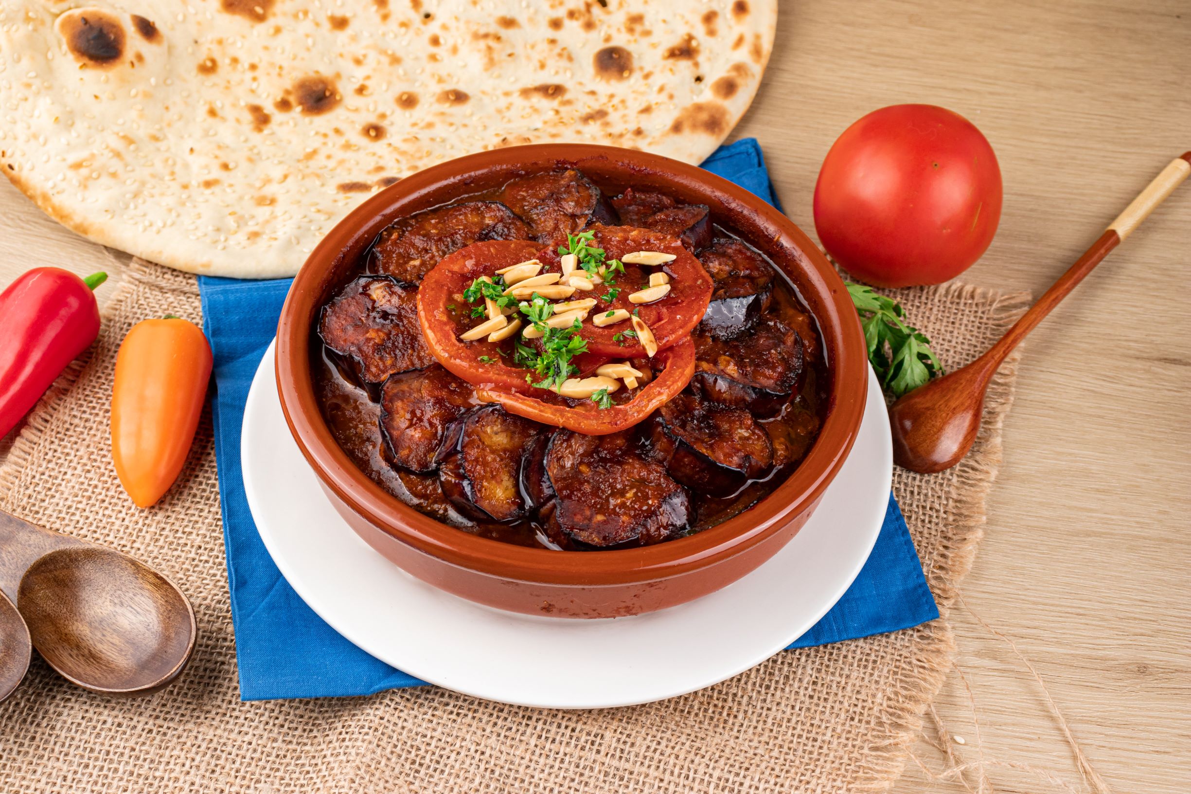 باذنجان : تبسي