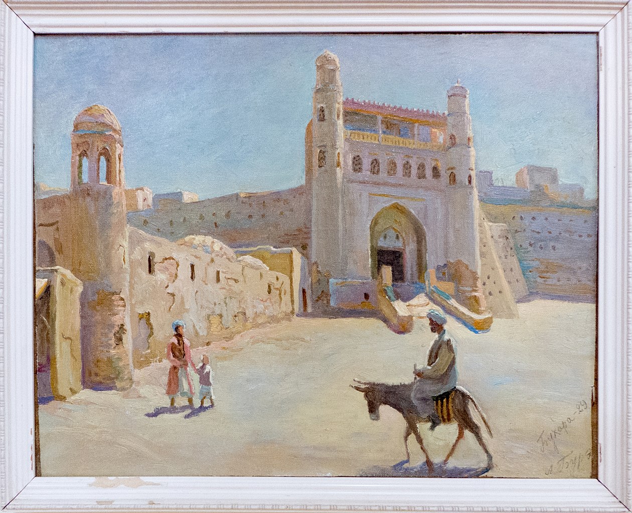 سائح هندي في بخارى