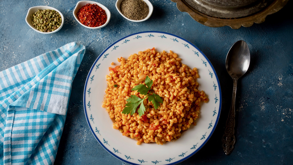 برغل ببندورة