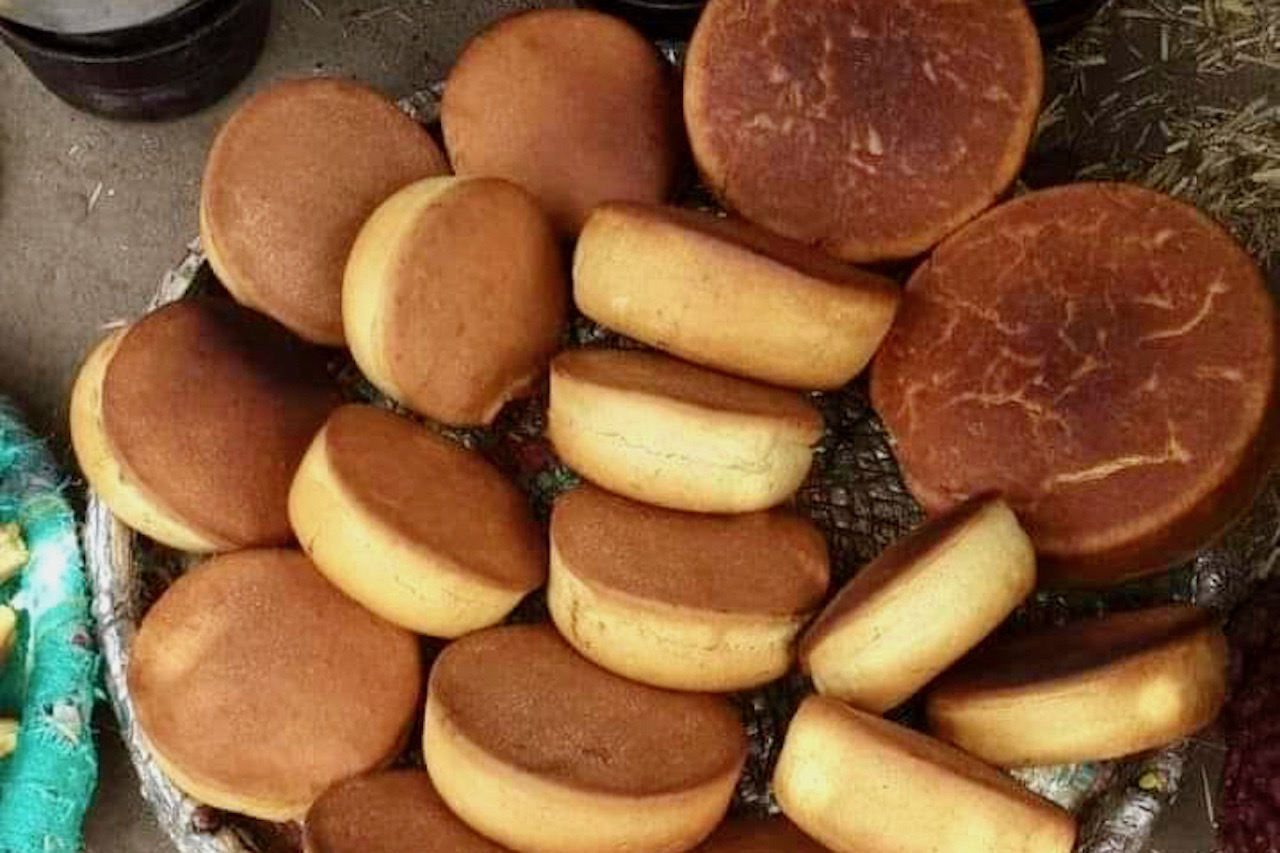 قُرَص ماوي : خبز