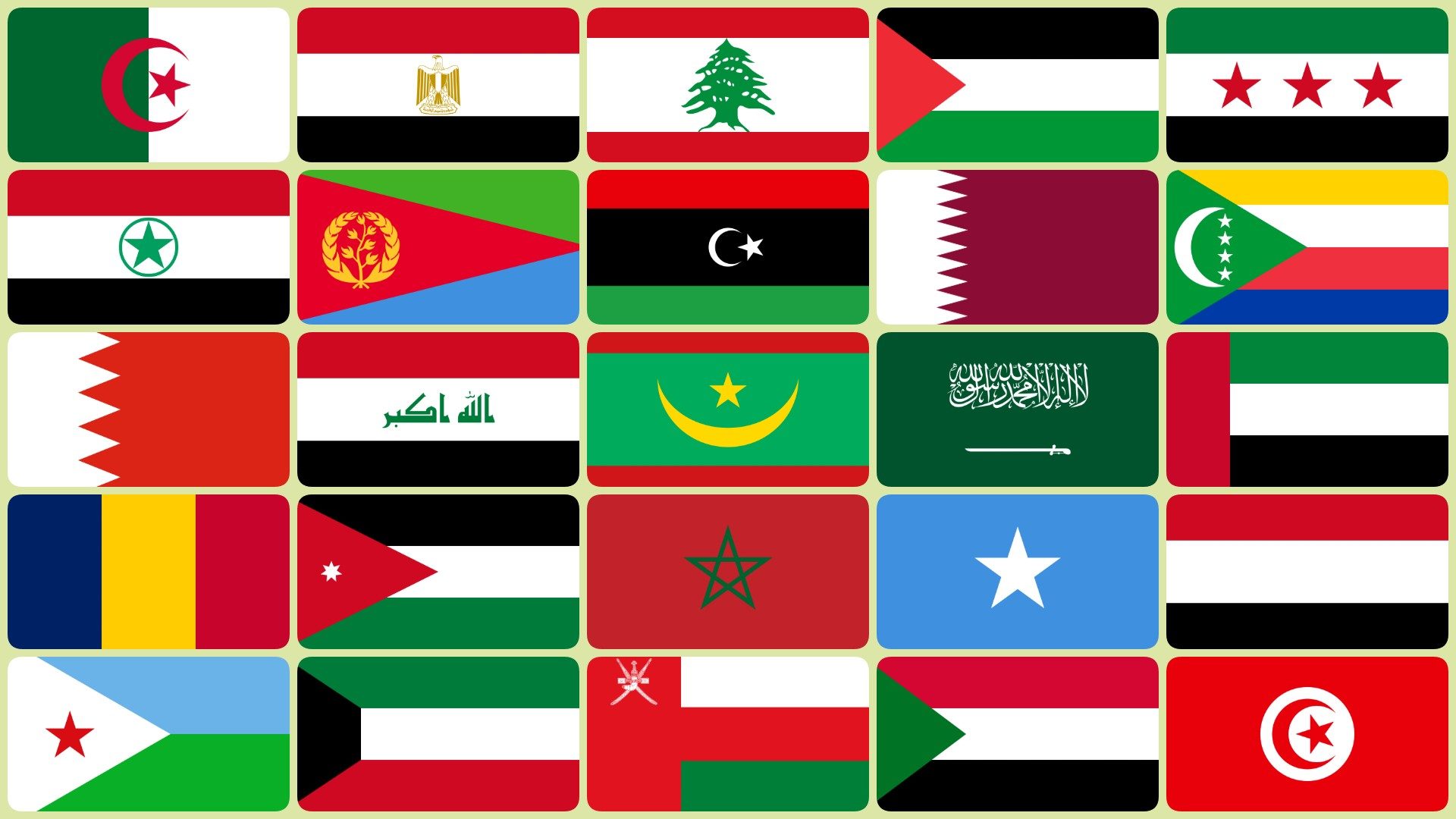 ألوان الأعلام العربية: تحليل وردود