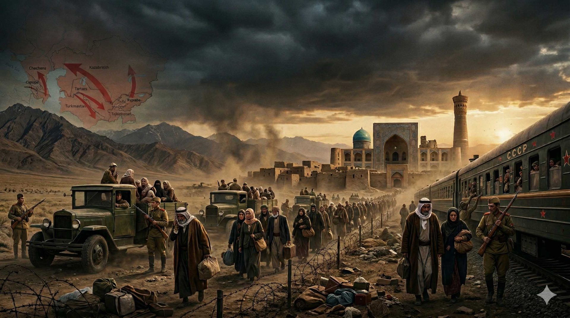 العبث الدّيموگرافيّ السّوڤييتيّ ومآلات الوجود العربيّ في آسيا الوسطى: أثر السّياسات الرّوسيّة في طمس الوجود العربيّ في أوزبكستان وطاجيكستان